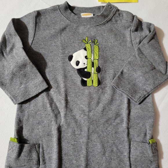 Gymboree Vintage 2007 Little Panda NWT 6-12 month Romper. Mixed Bin Z24 - Picture 2 of 3